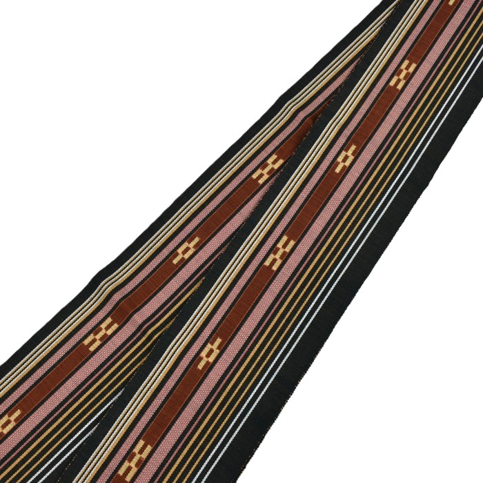 八重山ミンサー 半幅帯 ヤタラ月桃ムリブシ｜みんさー工芸館